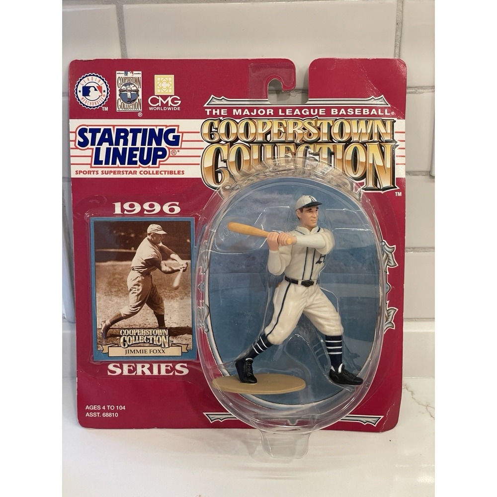 Vintage Jimmie Foxx‎ Starting Lineup Figure Card Cooperstown 1996 Sealed New
